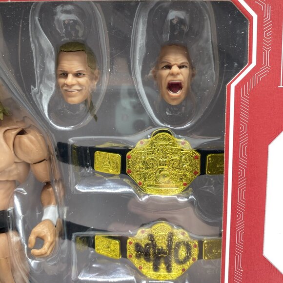 WWE ULTIMATE EDITION Monday Night War Exclusive LEX LUGER Action Figure 2 Belts - Picture 13 of 16